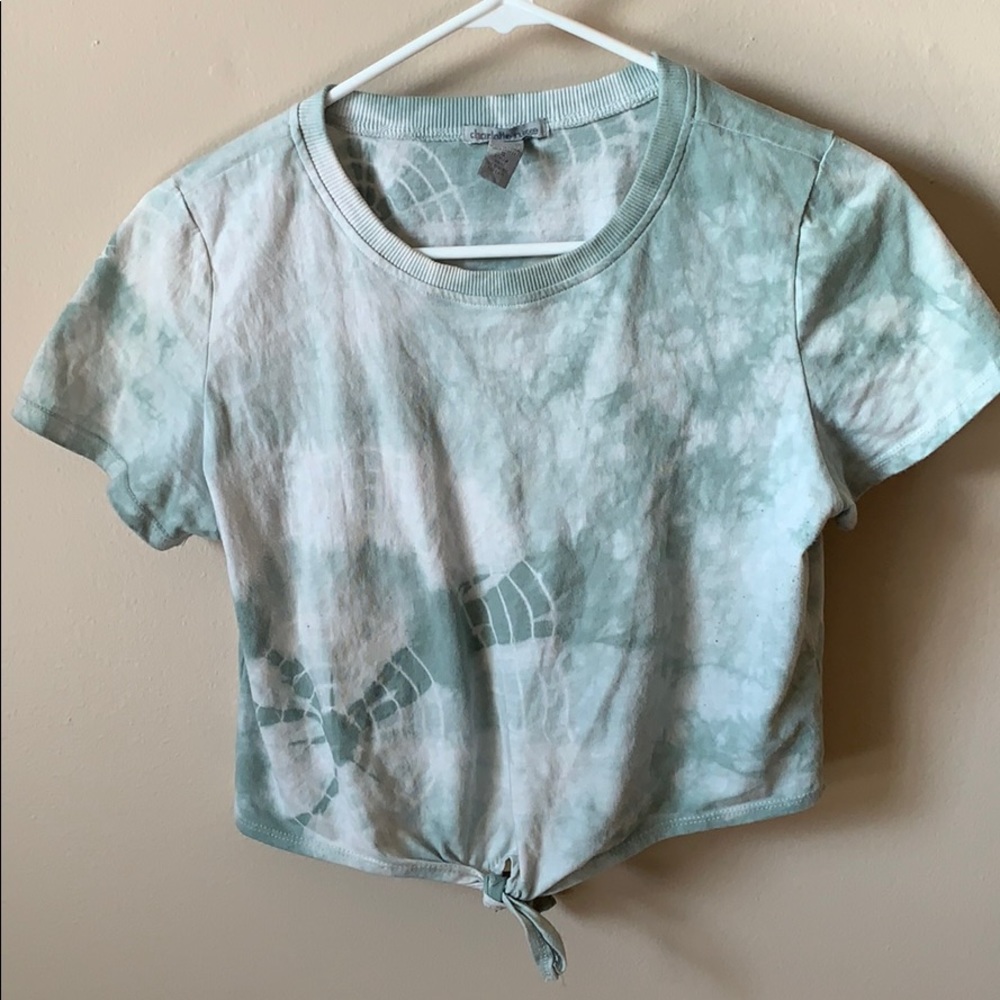 Tie dye crop top